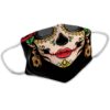 Sugar Skull Mexican Doll Face Day Of The Dead Face Mask