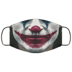 Joker Joaquin Phoenix Face Mask Reusable