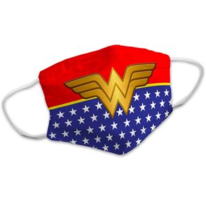 Superhero Super Women Power American Comic Face Mask