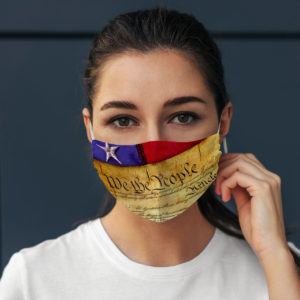 We The People United States Constitution Patriotism Proud Citizen Face Mask