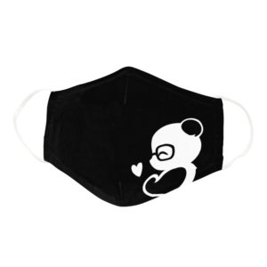 Cute Adorable Panda Love Heart Lover Cute Overload Face Mask
