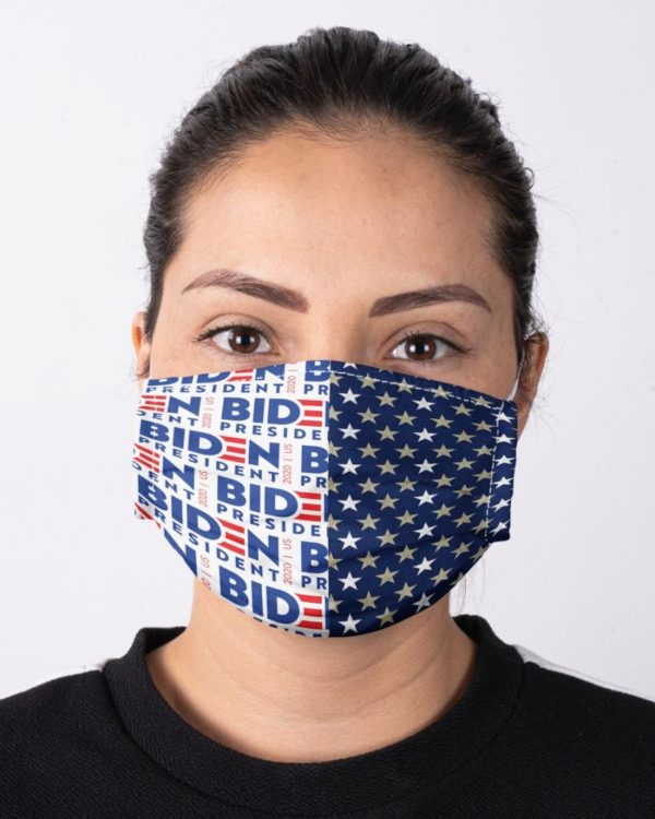Presidential Election 2020 Support Joe Biden Face Mask