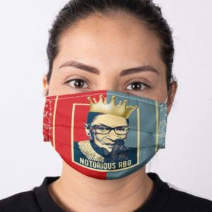 Ruth Bader Ginsburg RBG Notorious Feminism Equality Face Mask