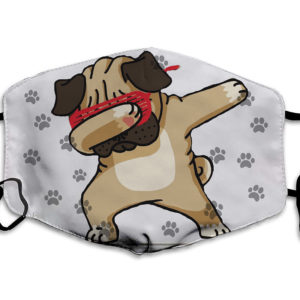 Dog Lover Dabbing Jack Russell Terrier Dab Dance Face Mask
