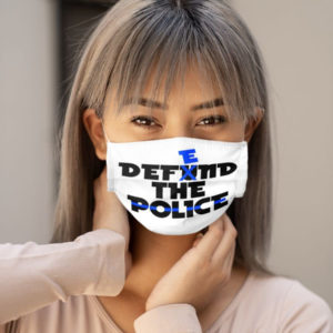 Defend The Police Face Mask