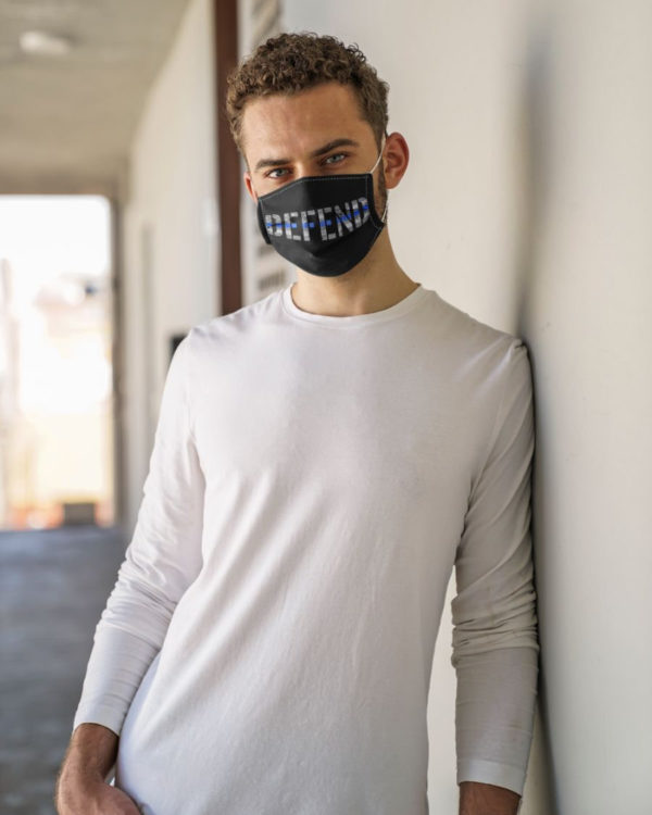 Defund The Police Police Officer Face Mask