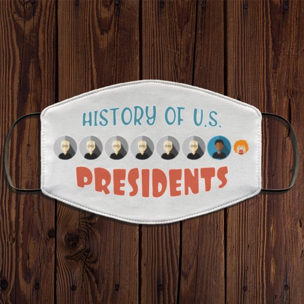 History Of US President Face Mask