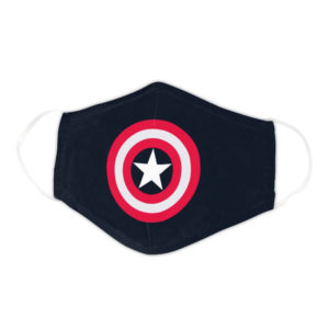 Superhero Captain Shield American Comic Face Mask