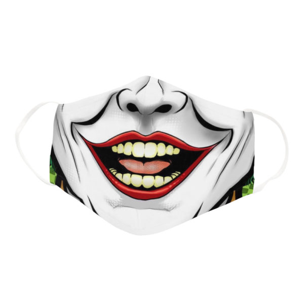 Crazy Laughing Clown Mouth Villain Gift Face Mask
