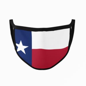 Texas Flag Mouth Face Mask