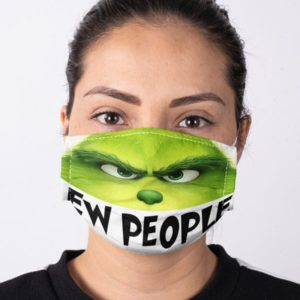 The Grinch Ew People Face Mask