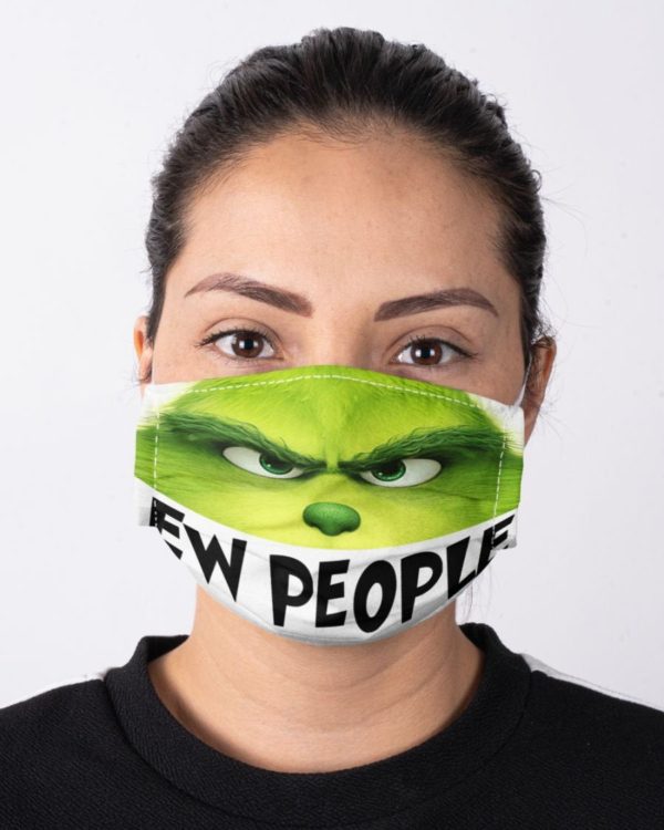 The Grinch Ew People Face Mask