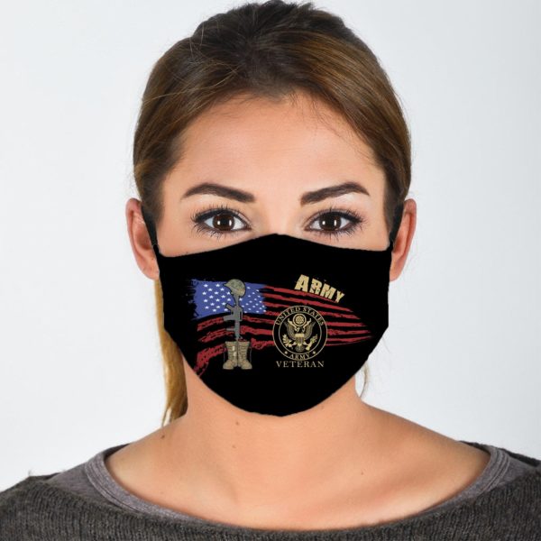 Army Nothing Scares Me Face Mask