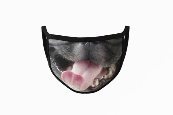 Dog Tongue Halloween Face Mask