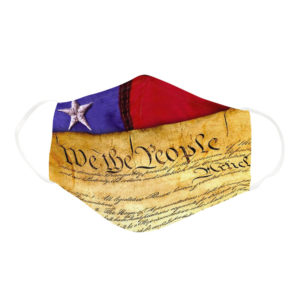 We The People United States Constitution Patriotism Proud Citizen Face Mask