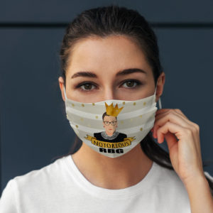 Notorious Ruth Bader Ginsburg RBG Supreme Court Justice Face Mask
