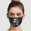 Ruth Bader Ginsburg Face Mask RBG Notorious Feminism Equality Girl Power Dissent Face Mask