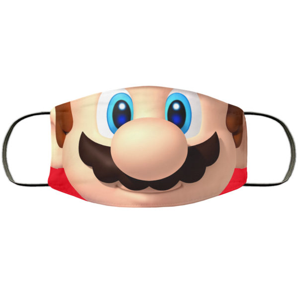Mario Face Mask Reusable
