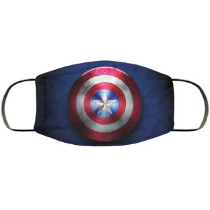 Captain America Face Mask Reusable