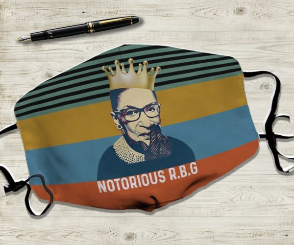 Notorious RBG Face Mask