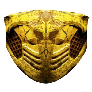 Scorpion from Mortal Kombat  Mortal Combat Video Game Subzero Nemesis Face Mask