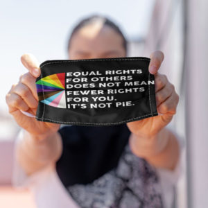 Equality Equality Humanity Equal Rights Mask Civil Rights Resist Face Mask