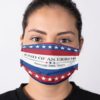 Ruth Bader Ginsburg RBG Notorious Feminism Fight for the Things You Care About Equality Face Mask