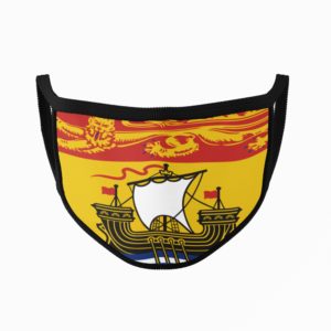 New Brunswick Flag Mouth Face Mask