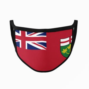 Ontario Flag Mouth Face Mask