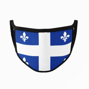 Quebec Flag Mouth Face Mask