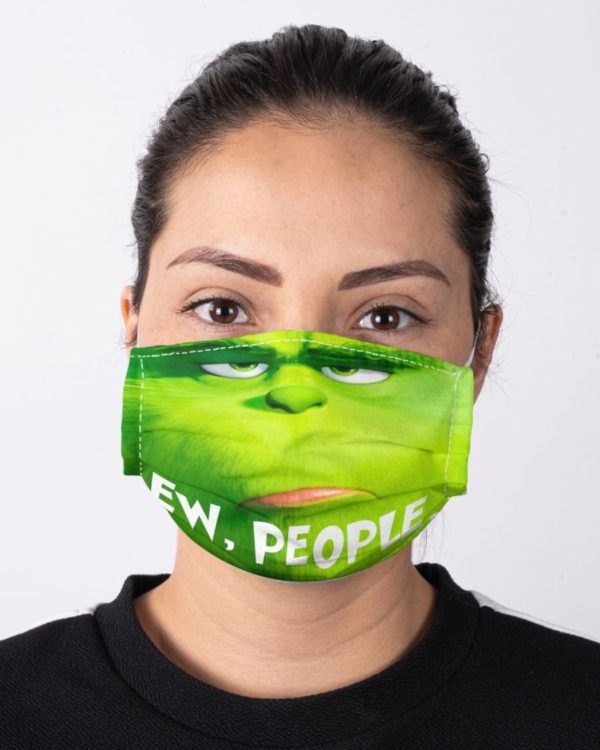 The Grinch Mr Grinch Ew People Face Mask
