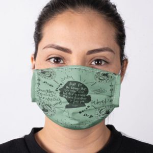 Ruth Bader Ginsburg RBG Notorious Feminism Fight for the Things You Care About Equality Face Mask