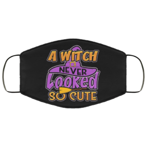 A Witch Never Looked So Cute Halloween Face Mask