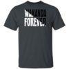 Wakanda Forever Black Panther Chadwick Boseman T-Shirt