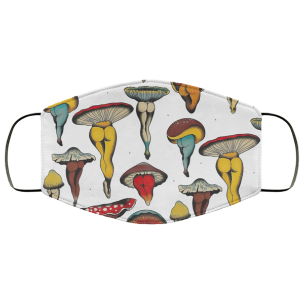 Mushroom Body Cloth Face Mask Reusable