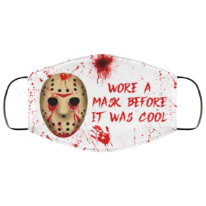 Jason Voorhees wore a mask before it was cool face mask