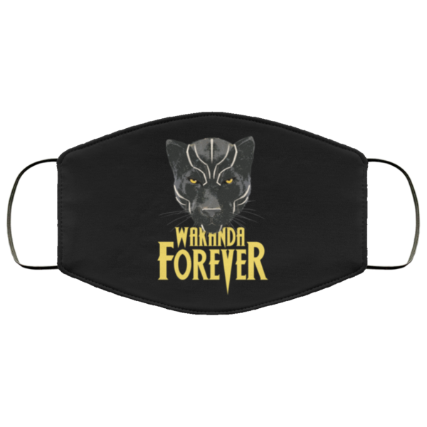 Wakanda Forever Black Panther Face Mask