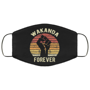 Wakanda Forever RIP face mask