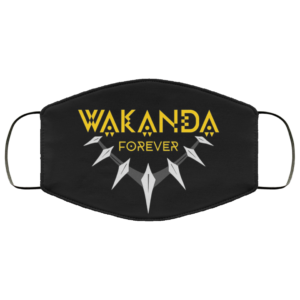 Wakanda Forever African face mask