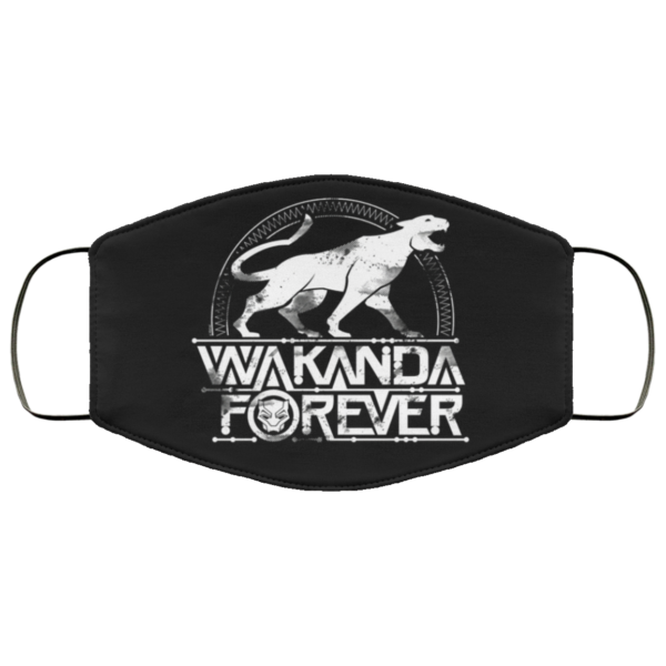 Wakanda Forever Black Panther 2020 face mask