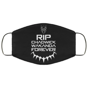 RIP Chadwick Boseman 1977- 2002 face mask