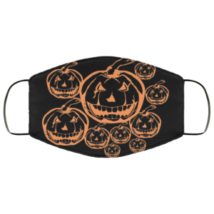 Halloween and Joy Pumpkin Face Mask