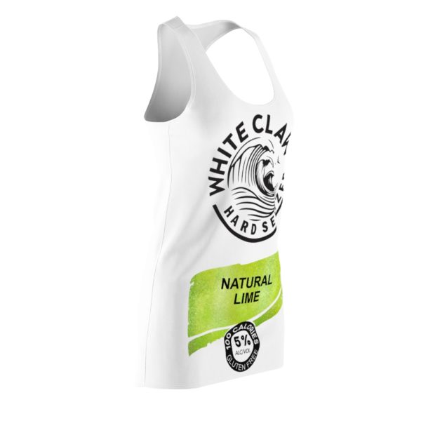 Natural Lime White Claw Glitter Costume Dress