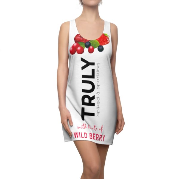 TRULY Can Wild Berry Hard Seltzer Costume Dress