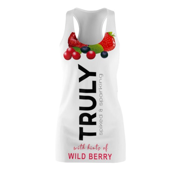 TRULY Can Wild Berry Hard Seltzer Costume Dress