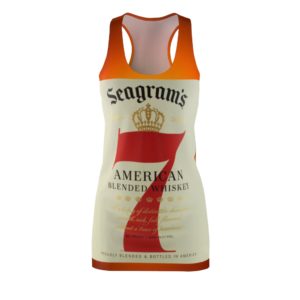 Seagram’s 7 Crown American Whiskey Bottle Racerback Dress