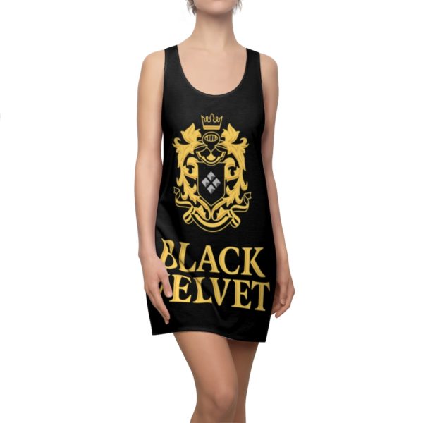 Black Velvet Canadian Whisky Racerback Dress