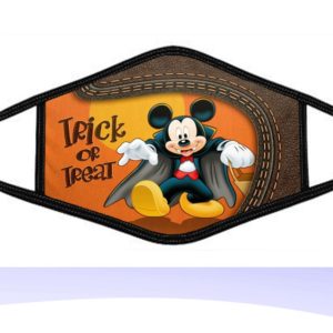 Trick Or Treat Mickey Mouse Face Mask I’m The Teacher That The Kids From Last Year Warned You