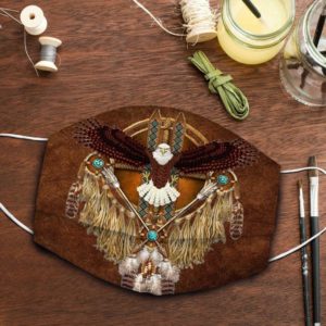 Eagle Native America Face Mask