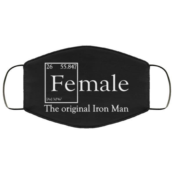 Element Fe Female the Original Iron Face Mask